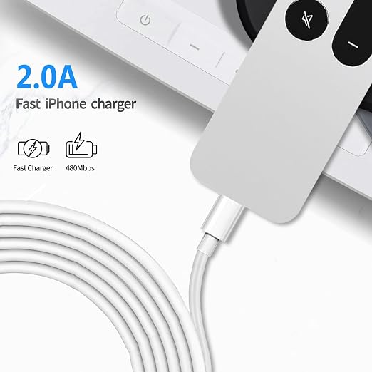Car Carplay Cable USB A to USB C Charging for iPhone 17 Air/16E 16 15,iPhone 16 15 Pro Max 15 Plus Charger MacBook Air/Pro, iPad Pro 12.9 11 inch,Samsung Galaxy Tab A7 A8 A9 Tab S10+ S9 S8 S7 S6 Cord
