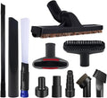 11 PCS Universal 1 1/4 Inch Vacuum Attachments Kit for Shop Vac Accessories with Vacuum Brush Attachments, Flexible Crevice Tool, Hose Adapters for 2 1/2" to 1 1/4" and 1 7/8" to 1" Hoses