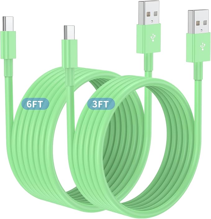 3ft / 6ft Car Carplay Cable for Apple iPhone 17 Pro Max/17 Air/16 Pro /15 Plus, Long USB A to USB C Car Play Charger Cord, iPad Pro 12.9/11,10th,Air 5th/4th,iPad mini 6th Gen Charging Cable 3/6 Feet