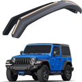 Goodyear Shatterproof in-Channel Window Deflectors for Jeep Wrangler JL 2018-2026, Rain Guards, Window Visors for Cars, Vent Deflector, Car Accessories, 2 pcs. - GY007922