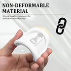 4PCS Upgraded Car Door Latch Guard Cover,Silicone Car Door Lock Cover for Car Door Protector and Noise Reduction,Universal Automotive Exterior Accessories (White/4PCS)