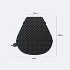 Motorcycle Heated Seat Cushion for Yamaha Xmax 300 MT15 MT-15 MT125 MT-125, Electric Silicone Seat Pad, 3-Speed Adjustable Temperature, Fast-Warming Water-Resistant Slip-Resistant