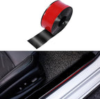 Car Door Sill Protector,2 in x 118 in Anti-Scratch Car Door Edge Guards,Automotive Anti-Collision Strip for Doors Edge,Front and Rear Bumper