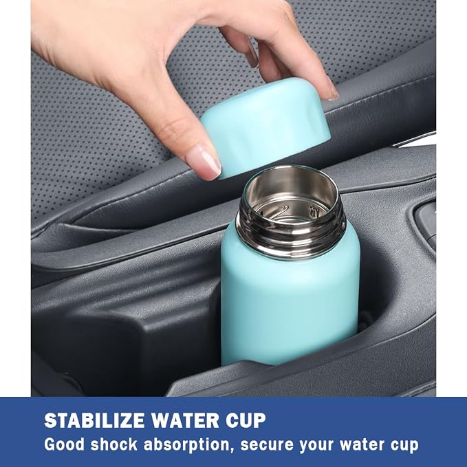2026 Latest Car Cup Holder Insert/Holder Position Limiter - Anti Shake Silicone Car Coasters Bottle Stabilizers with Self-Adhesive - Car Must Haves Cup Holder Inserts for Car Truck SUV (6PCS)