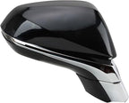 Passenger Mirror Assembly Power Heated Memory Blind Spot Turn Signal | for 2015-2017 Lexus NX200t 2015-2017 Lexus NX300h with Memory with Blind Spot Indicator