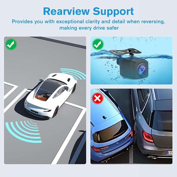5G WiFi 64G ROM Car Radio Stereo for Toyota Camry 2006 2007 2008 2009 2010 2011 Wireless CarPlay Andriod Auto with SWC GPS Navigation DSP BT FM Rearview with Backup Camera