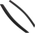 WD2-826 Dark Smoke 2 Pcs Set Window Visor (Outside Mount) Deflector Rain Guard Compatible with 2003-2012 Mazda RX-8