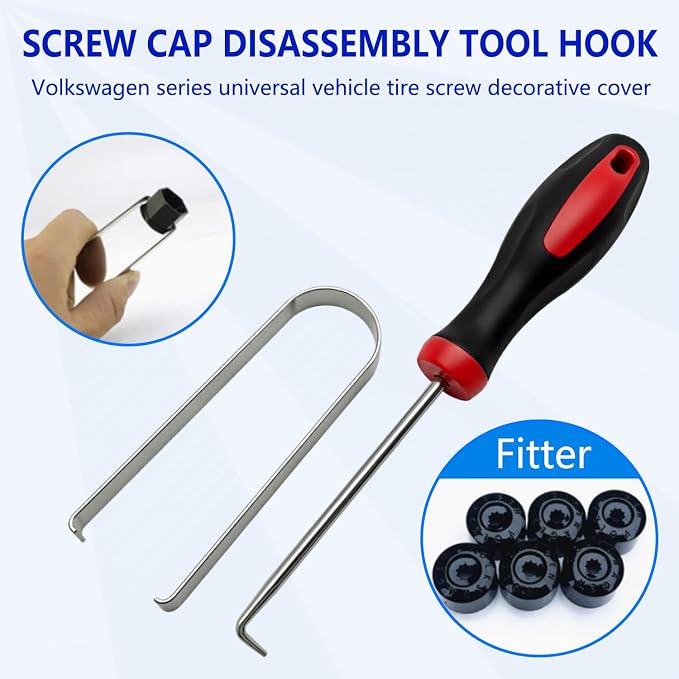 ZKTOOL Wheel Alignment Pin,Wheel Fixing BoltsBlack Wheel Hanger Alignment Pin Guide Tool,Wheel Lug Bolt Automotive Mechanic Tool,Tool for Changing Tires on Cars with Lug Bolts…T40139A