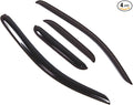 Outside Mount Window Vent Visors Rain Guards Compatible with Toyota Tacoma Extended 2005-2015 | Side Window Wind Deflectors Rain Shields | Smoke Tinted, 4 Pcs Set, DGWV-449