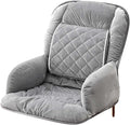 Office Heated Seat Cushion for Desk Chair,Upgraded Lumbar Support Seat for Cushions for Dorm Desk Chair with Back, USB Interface, 3-Speed Temperature Control (Grey)