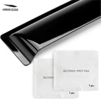 Voron Glass Tape-on Extra Durable Rain Guards for Honda Pilot 2016-2022, Window Deflectors, Vent Window Visors, 6 Pieces - 100488
