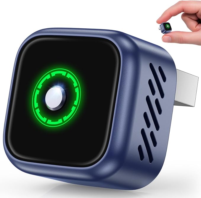 2-in-1 Wireless CarPlay & Android Auto Adapter, One-Click Switch for Apple iPhone and Android, Converts Wired to Wireless, Plug and Play for USB/USB-C, Compatible with 1000+ Vehicles