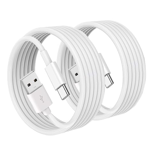 2 Pack iPhone 15 Carplay USB Cable for iPhone 16E 16 15, 15 Pro Max, 15 Plus, iPad Pro 12.9/11, iPad 10 Generation, iPad Air 5 4 Generation, Mini 6 Generation Fast Car Charger Charging Cable