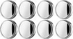 8PCS Car Blind Spot Mirror, 360 Degree Clear HD Convex Wide Angle Round Vehicle Side Rear View Mirror, Adjustable Auto Rearview Accessories to Reduce Blindspot, Universal Fit
