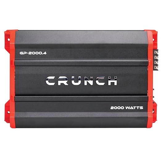 GP-2000.4 Ground Pounder Amp (4 Channels, 2,000 Watts, Class AB)