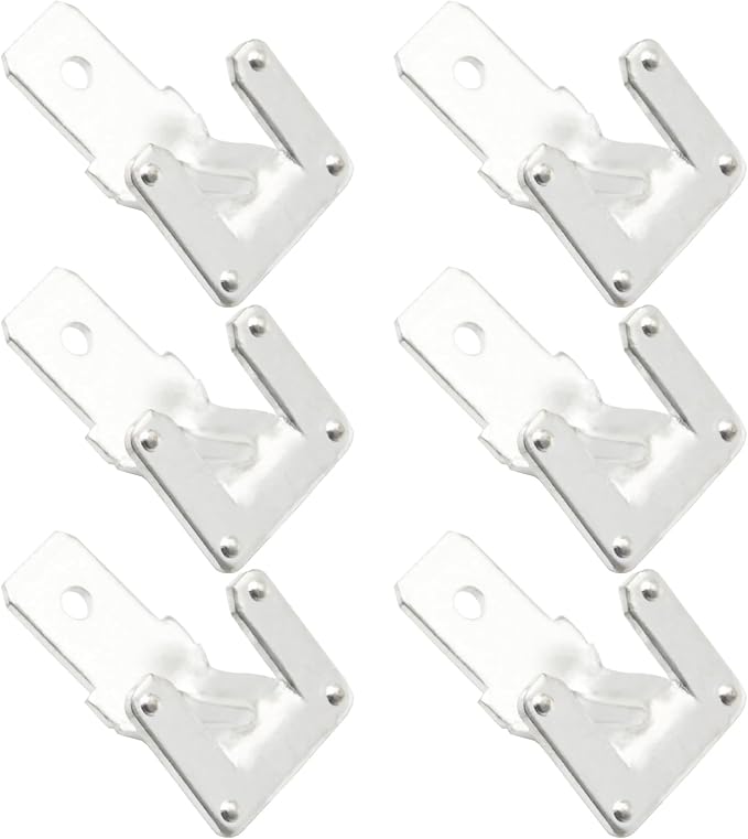 6 Pcs Rear Window Defroster Replacement Tab, Universal Rear Defroster Repair Kit for Most Vehicles