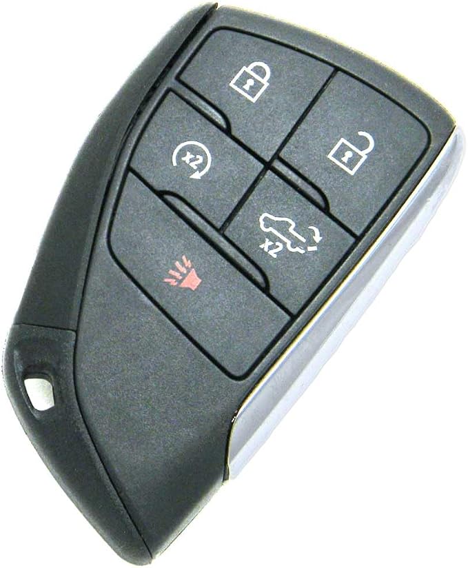OEM Electronic 5-Button Smart Key Fob Remote Compatible with 2022-2025 Chevrolet Silverado, Colorado, GMC Sierra (FCC ID: YGOG21TB2, P/N: 13548440, 13560219, 13548437, 13514331)