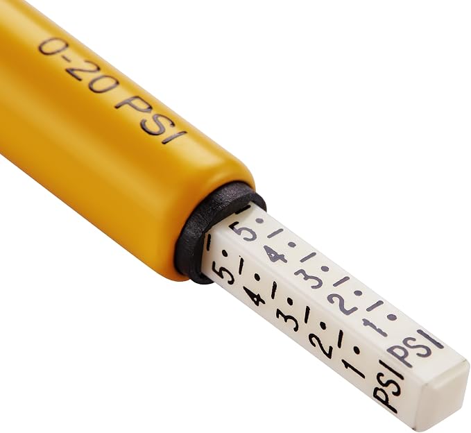 DXCM032-0152 0-20 PSI Pencil Gauge