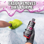 Mr. Pink Foaming Car Wash Soap (Works with Foam Cannons, Foam Guns or Bucket Washes) Safe for Cars, Trucks, Motorcycles, RVs and More, Candy Scent, Extra Large Size 32 fl oz - CWS_402_32