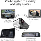HD Blind spot Camera Car Side View Camera IP68 Waterproof 120 Degree Wide Angle Side View Mirror Cam Silver