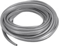 U Channel Edge Trim, 19.7ft Length Rubber Guard Seal Strip Edge Protector Fit for 1-2.5mm Edge, (15/64" W x 25/64" H) Gray