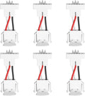 Siterlink Quick Connect Smoke Detector Adapter Plug, Compatible with GS562A Hardwired Smoke Alarm to Connect Existing Wiring Harness GA6217K 6-Pack