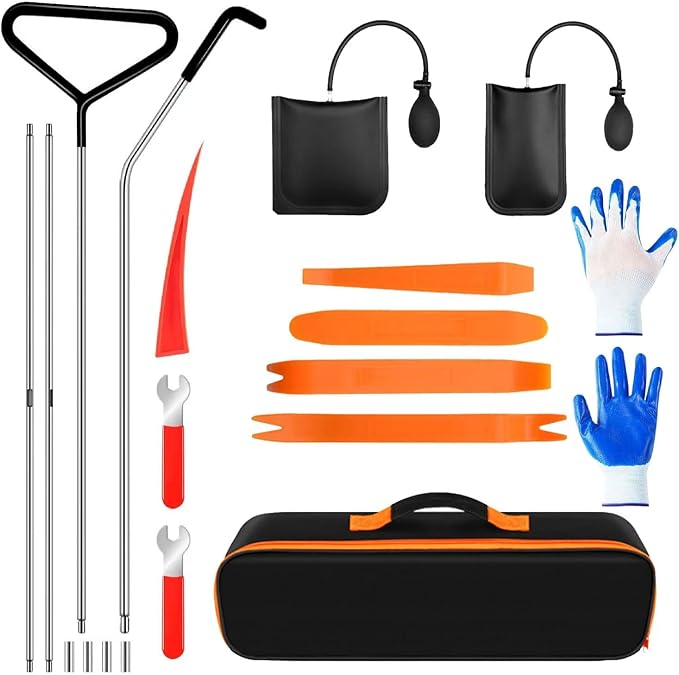 Car Tool Set, Stainless Steel Automotive Repair Kit for Routine Vehicle Maintenance Tools Sets