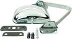 Mirror Set for 1987-1991 Ford Bronco 1987-1991 Ford F-150 | for 1987-1991 Ford Bronco 1987-1991 Ford F-150 Driver and Passenger Side with Chrome Housing Chrome