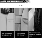 16Ft(5M) Car Door Edge Protector, Anti-Collision Strip, Entry Guard, No Glue Protective Strip, Automotive Trim (White)