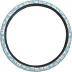 Cartoon Cute_Dental Steering Wheel Covers Anti-Slip Elasticity Car Accessories Steering Wheel Protector Universal 15 Inch for Cars SUV Vehicle Truck