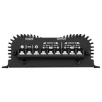 TS 400x4 2 Ohms Black Multichannel Stereo Amplifier 400 Watts Rms, 4 Channels, Full Range, Car Audio Digital 2 Bridged Channel, Crossover High/Low Pass, with RCA and Automatic High Level Input