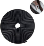 Eytool Car Door Edge Protector,10M Trim Rubber Seal Strip with U Shape Molding Protection Door Edge Guard Fit for Most Car(Black,32.8FT)