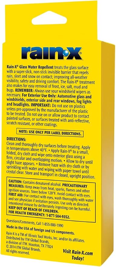 800002243 Glass Treatment, 7 oz. - Exterior Glass Treatment To Dramatically Improve Wet Weather Driving Visibility During All Weather Conditions