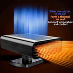 Portable Car Heater, 2026 New upgraded Car Heater for Vehicle,12V Fast Heating Windscreen Defroster Defogger, 150W Car Heater That Plugs into Cigarette Lighter and Cooling Fan for All Cars