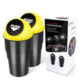 Cup Holder Trash Can, Leakproof Car Trash Can with Lid, Trash Bin for Car Accessories, Mini Garbage Bin Organizer for Automotive Office Home Kitchen, Applicable to Women and Men