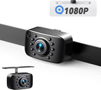 Backup Camera, AHD & CVBS License Plate Rear/Front View Back Up Camera for Car/Truck/SUV/Pick up, IP69K Waterproof LED Universal Reverse Camera-AGQT01