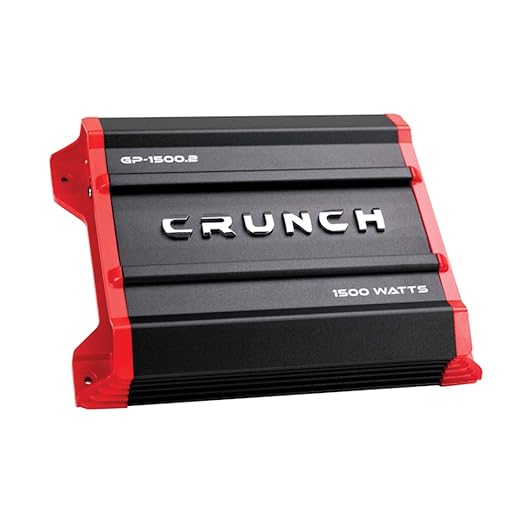Ground Pounder GP-1500.2 1500 Watt 2 Channel Amplifier