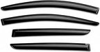 2024-2026 Tape-On Side Window Deflector Visors for Subaru Crosstrek & for Subaru Impreza Smoke Tinted Rain Guards Base Premium Sport Limited RS 2025
