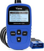 VD10 OBD2 Scanner Code Reader Car Diagnostic Tool Engine Fault Code Reader for Turn Off CEL with Freeze Frame/I/M Readiness for All OBDII Protocol Cars, OBD2 Scanner Diagnostic Tool