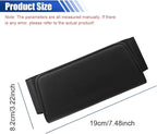 Car Seat Side Storage Pocket, Leather Foldable Auto Door Storage Box, Waterproof Car Trash Can Organizer, Multifunctional Vehicle Interior Accessories for Phones, Glasses, Keys, Cards (Black)