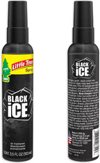 Car Air Freshener | Spray Provides a Long-Lasting Scent for Auto or Home | On-the-go Freshness | Black Ice, 6 Air Fresheners