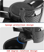 Cup Holder Expander for car, 2 in 1 Multifunctional Car Cup Holder Extender Adapter,with Adjustable Base,Compatible with Hydro Flask, Yeti, Nalgene, 32/40 oz Large Bottles Drinks Mugs