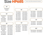 for Passenger Vehicles HP685, Snow Socks for Tires, Pack of 2