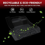 Floor Mats & Cargo Liner Set for Ford Bronco 4-Door 2021-2026, Full Covrage Floor Liners + Cargo Mat + Backrest Mats + Underfloor Storage Mat, Heavy Duty All Weather TPE Interior Protection