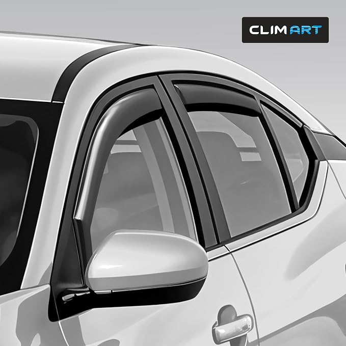in-Channel Incredibly Durable Rain Guards for Nissan Sentra 2020-2025, Original Window Deflectors, Vent Window Visors, Vent Deflector, 4 pcs. - 620018