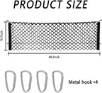 49' X16'' Truck Bed Organizer,Elastic Shrink Cargo Net Hold Many Items to Keep The Interior of Tidy,Truck Storage Fit for Ford,Chevrolet,GMC,Tantu