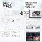 DUDUAUTO DUDU4 Android 13 Car Stereo for Hyundai Rohens Coupe Genesis Coupe 2012 9.5 inch Carplay Touch Screen Car Head Unit, 4G RAM 64G ROM
