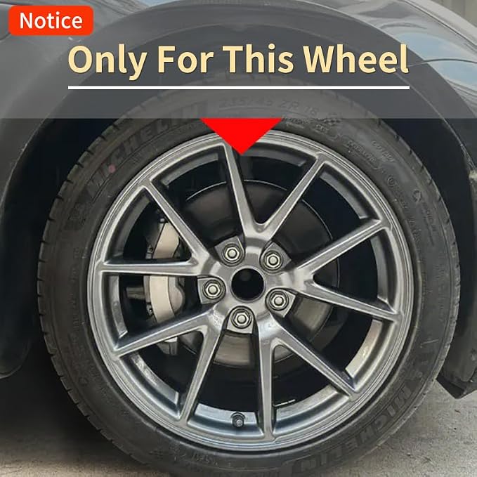 Model 3 Wheel Cover for Tesla Hubcaps 18 inch Wheel Cover 4PCS Model 3 (2017-2023) Hubcaps Wheel Rim Cover Full Rim Car Accessories