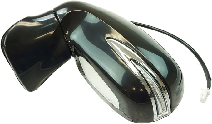 2 Piece Driver and Passenger Side Mirror Assembly Set Electric Adjustment Heated No Memory Black Compatible with 2013-2015 Lexus RX350 RX450h LX1320128 LX1321128