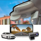 4K Dual Dash Cam Adapts for Benz E Class 2017-2023 E300 E350 E400 E450 W213 (HD2-6269), OEM Look, Front 2160P+Rear 1080P Video, Loop Recording, WiFi & APP, G-Sensor, Easy to Set, 128GB Card